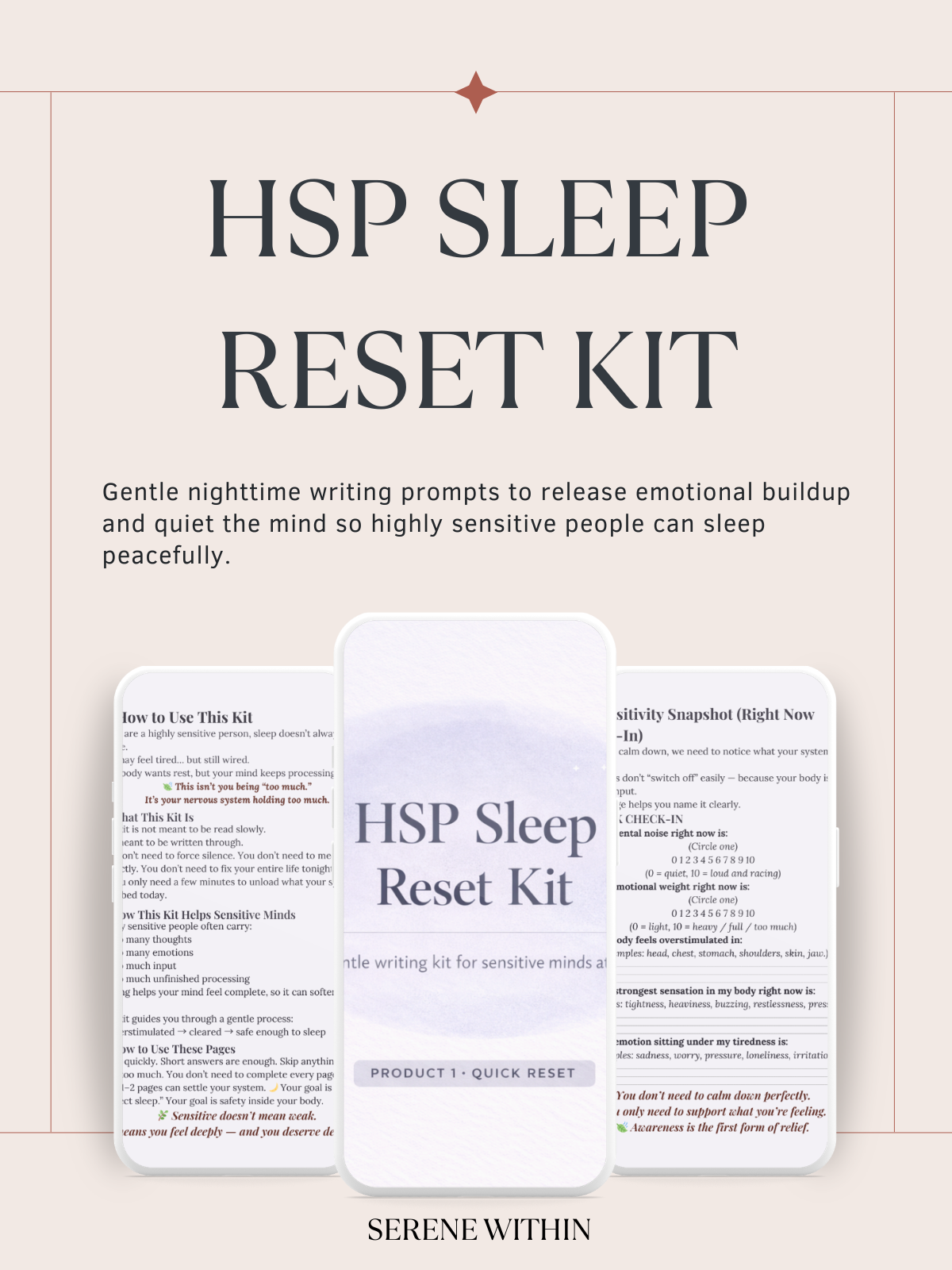 HSP Sleep Reset Kit cover