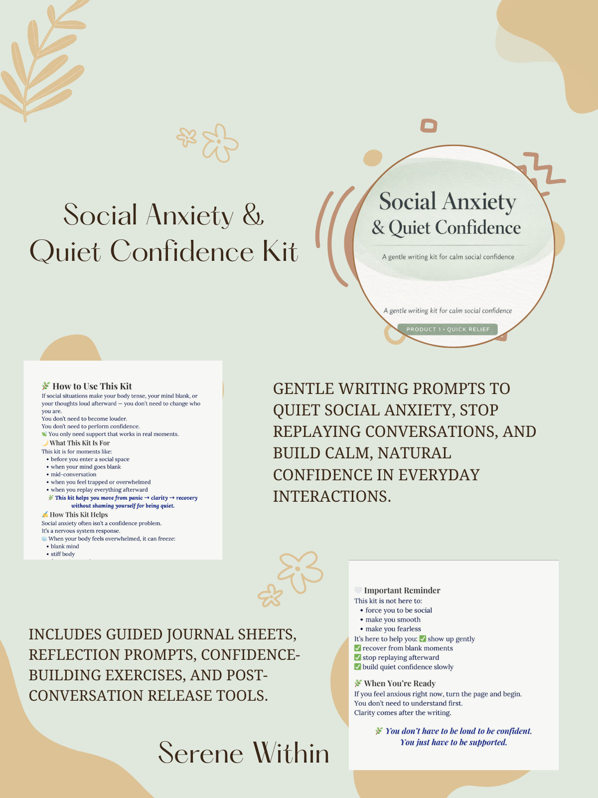 Social Anxiety and Quiet Confidence Kit cover