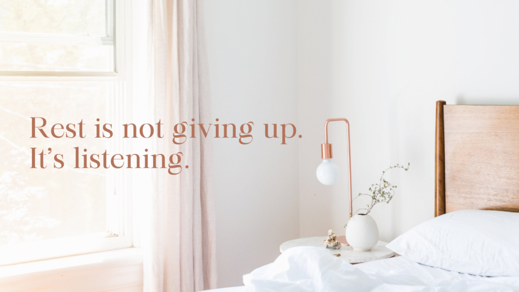 When Rest Feels Hard | Understanding Burnout Without Guilt – Serene Within